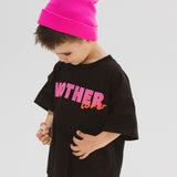 Mother Lover | Oversized Kids T-Shirt | Black | 100% Cotton | BO RAE