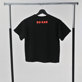 TROUBLE ON MY MIND KIDS GRAPHIC OVERSIZE BLACK TSHIRT